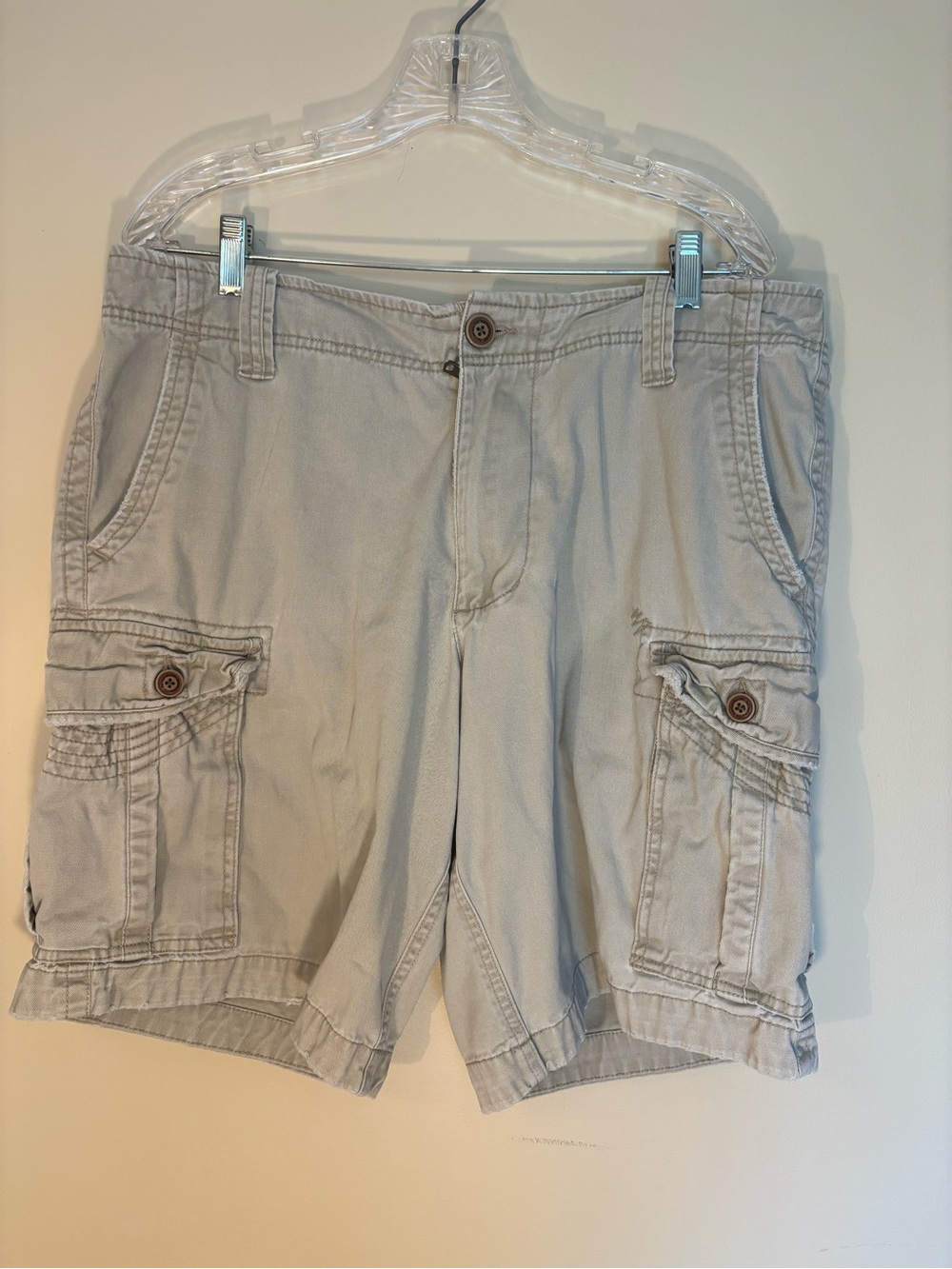 Red Camel Men's Light Tan Cargo Shorts